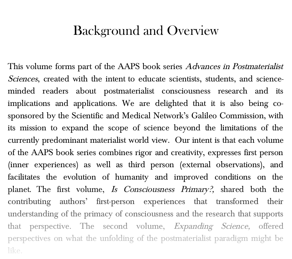First lines of background and overview chapter.